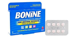 Emerson Healthcare Nausea Relief Bonine® 25 mg Strength Chewable Tablet 16 per Box
