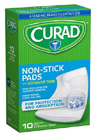 Medline Adhesive Strip Curad® 2 X 3 Inch Cotton / Polyester Rectangle White Sterile