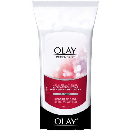 Procter & Gamble Facial Cleanser Olay® Regenerist® Wipe 30 per Pack Soft Pack Scented