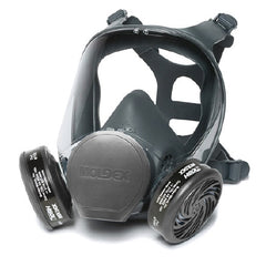 Moldex-Metric 9000 Series Reusable Respirator Industrial Full Face Elastic Strap Medium Gray