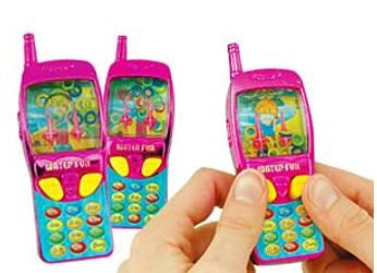 Medibadge Kids Love Stickers® 12 per Unit Cell Phone Water Game Toy Chest 4 Inch