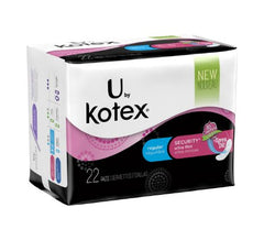 Kimberly Clark Feminine Pad U by Kotex® Ultra Thin Regular Absorbency