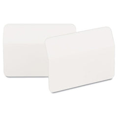 Post-it® Tabs 2" Angled Tabs, Color Bar, 1/5-Cut Tabs, White, 2" Wide, 50/Pack