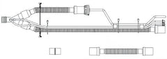 Vyaire Medical CIRCUIT, PATIENT W/O PEEP SPU 15MM (10/BX)