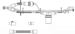 Vyaire Medical LTV™ Breathing Circuit Dual Limb Adult Disposable