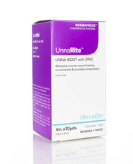 DermaRite Industries Unna Boot UnnaRite™ 4 Inch X 10 Yard Zinc Oxide