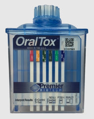 Premier Biotech Drugs of Abuse Test OralTox® 6-Drug Panel AMP, COC, mAMP/MET, OPI, PCP, THC Saliva Sample 25 Tests