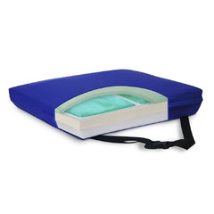 New York Orthopedic Seat Cushion APEX CORE™ 18 W X 16 D X 3 H Inch Foam / Gel