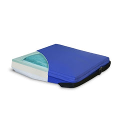 New York Orthopedic Wedge Seat Cushion APEX CORE™ 18 W X 16 D X 4 H Inch Foam / Gel