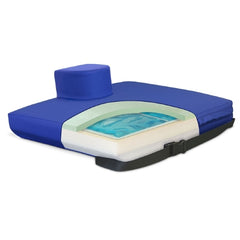 New York Orthopedic Pommel Seat Cushion APEX CORE™ 22 W X 16 D X 3 H Inch Foam / Gel