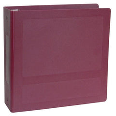 Omnimed Binder 3 Ring Burgundy 250 Sheets Side Opening