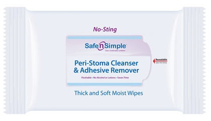 Safe N Simple Adhesive Remover Safe n Simple™ Wipe 1 per Pack