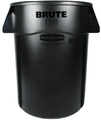 RJ Schinner Co Trash Can Rubbermaid® Brute® 44 gal. Round Black Resin Open Top - M-1099458-3461 - CT/4