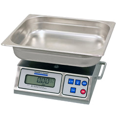 Health O Meter Incontinence Scale Health O Meter® Digital LCD Display 5000 Gram Capacity Chrome AC Adapter / Battery Operated