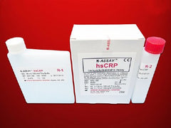 Kamiya Biomedical Company Reagent Kit K-ASSAY® Cardiac / Immunoassay High-Sensitivity C-Reactive Protein (hsCRP) For Automated Clinical Chemistry Analyzers 200 Tests R1 Buffer: 1 X 50 mL, R2 Antibody: 1 x 10 mL