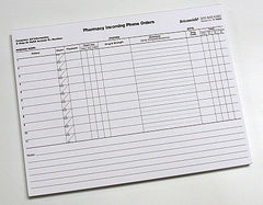 Pharmacy Phone Order - Pad Of 100