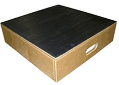 Fabrication Enterprises Step Stool Bariatric 1-Step Wood 6 Inch Step Height - M-1100218-1872 - Each