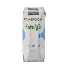 Cambrooke Therapeutics Ketogenic Oral Supplement KetoVie® 4:1 Vanilla Flavor 8.5 oz. Carton Ready to Use