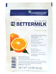 Cambrooke Therapeutics PKU Oral Supplement Glytactin BetterMilk 15 Orange Creme Flavor 1.8 oz. Individual Packet Powder