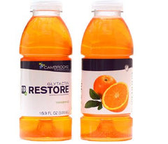 Cambrooke Therapeutics PKU Oral Supplement Glytactin Restore Tangerine Flavor 16.9 oz. Bottle Ready to Use