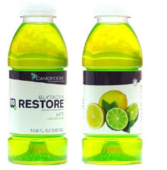 Cambrooke Therapeutics PKU Oral Supplement Glytactin Restore Lite Lemon Lime Flavor 16.9 oz. Bottle Ready to Use