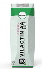 Cambrooke Therapeutics MSUD Oral Supplement Vilactin AA Plus Berry Flavor 8.5 oz. Carton Ready to Use
