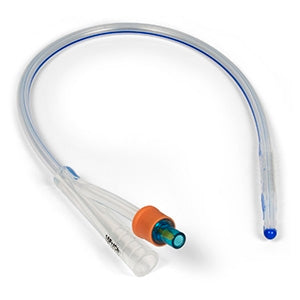 Dynarex CATHETER, FOLEY SILICONE 2-WAYSTD 12FR 5-10CC (10/BX)