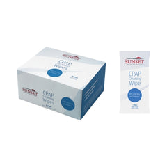 Sunset Healthcare WIPE, CPAP MASK SUNSET CLEANING (1/PK 30PK/CS)