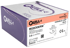 Suture without Needle Monoderm Polyglycolic Acid / PCL Absorbable Size 3 - 0 45 cm Suture