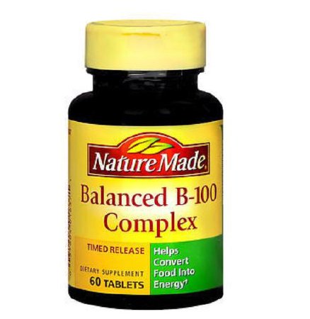 Pharmavite Multivitamin Supplement Nature Made® Vitmain B1 / Vitamin B12 / Vitamin B7 100 mg - 100 mcg - 100 mcg Strength Tablet 60 per Bottle