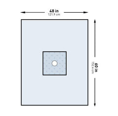 Surgical Drape McKesson Minor Procedure Drape 48 W X 60 L Inch Sterile