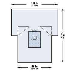 Orthopedic Drape McKesson Heavy-Duty Lower Extremity Drape 114 W X 88 W X 126 L Inch Sterile