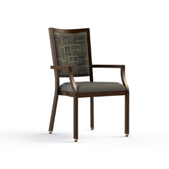 ComforTEK Seating Inc CHAIR, DINNING CONTESSA 100 ARMED STEEL/STRATUS D/S
