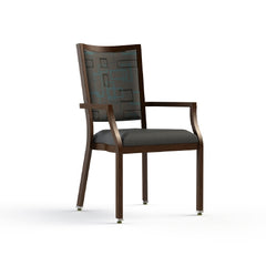 ComforTEK Seating Inc CHAIR, DINNING CONTESSA 100 ARMED SPA/GRAPHITE - M-1101655-3571 - Each