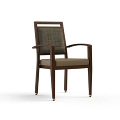 ComforTEK Seating Inc CHAIR, DINNING CONTESSA 300 ARMED MOCHA/BALSA 38" - M-1101660-3632 - Each