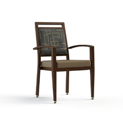 ComforTEK Seating Inc CHAIR, DINNING CONTESSA 300 ARMED LAPIS/BALSA 38" - M-1101661-1892 - Each