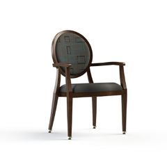 ComforTEK Seating Inc CHAIR, DINNNING CONTESSA 200 ARMED SPA/GRAPHITE 38"
