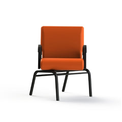 ComforTEK Seating Inc CHAIR, DINNING TITAN SWIVL ARMLESS WD TANGERINE/TANGERINE 22 - M-1101700-1193 - Each