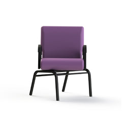 ComforTEK Seating Inc CHAIR, DINNING TITAN SWIVEL W/ARMS WIDE GRAPE/GRAPE 22" - M-1101702-1470 - Each