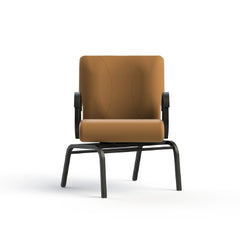 ComforTEK Seating Inc CHAIR, DINNING TITAN SWIVEL W/ARMS WIDE LUGGAGE/LUGGAGE 22"