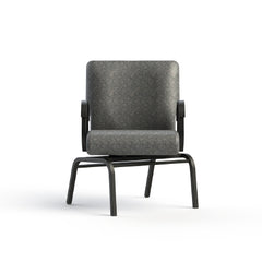 ComforTEK Seating Inc CHAIR, DINNING TITAN SWIVEL ARMLESS WIDE SLVR/SLVR 22"