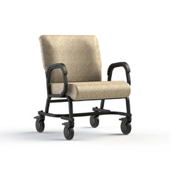 ComforTEK Seating Inc CHAIR, DINNING BARIATRIC SWIVL/HT ADJ WHT PINE/WHT PINE 24" - M-1101802-3802 - Each
