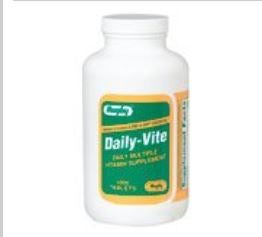 Major Pharmaceuticals Multivitamin Supplement Rugby® Tablet 1000 per Bottle