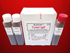 Kamiya Biomedical Company Reagent Kit K-ASSAY® Antibody Test Total IgE For Two-Reagent Automated Analyzers capable of Accurate Absorbance Readings at 570 nm 220 Tests R1 Buffer: 2 X 20 mL, R2 Antibody: 1 X 6.6 mL