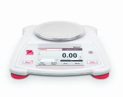 Fisher Scientific Food / Lab Scale Ohaus® Digital Display 620 Gram Capacity Red / White AC Adapter / Battery Operated