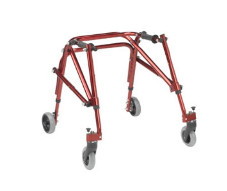 Drive Medical Posterior Gait Trainer Adjustable Height Nimbo Aluminum Frame 85 lbs. Weight Capacity 19 to 25 Inch Height