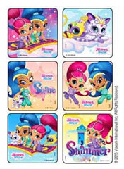 Medibadge Kids Love Stickers® 75 per Unit Shimmer Shine Sticker