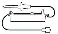 Smiths Medical Pump Set CADD® Yellow Striped 125 to 250 mL / hr Drip Rate 123 Inch Tubing Without Ports - M-1102667-1807 - Box of 12