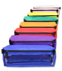 Thomas Transport Packs / EMS EMS Pouch Set Blue /Purple / Red / Orange / Green / Yellow / Pink / White 4 X 10-3/4 X 2-1/2 Inch - M-1102935-4755 - Each