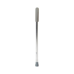 Round Handle Cane McKesson Aluminum 28-3/4 to 37-3/4 Inch Height Silver